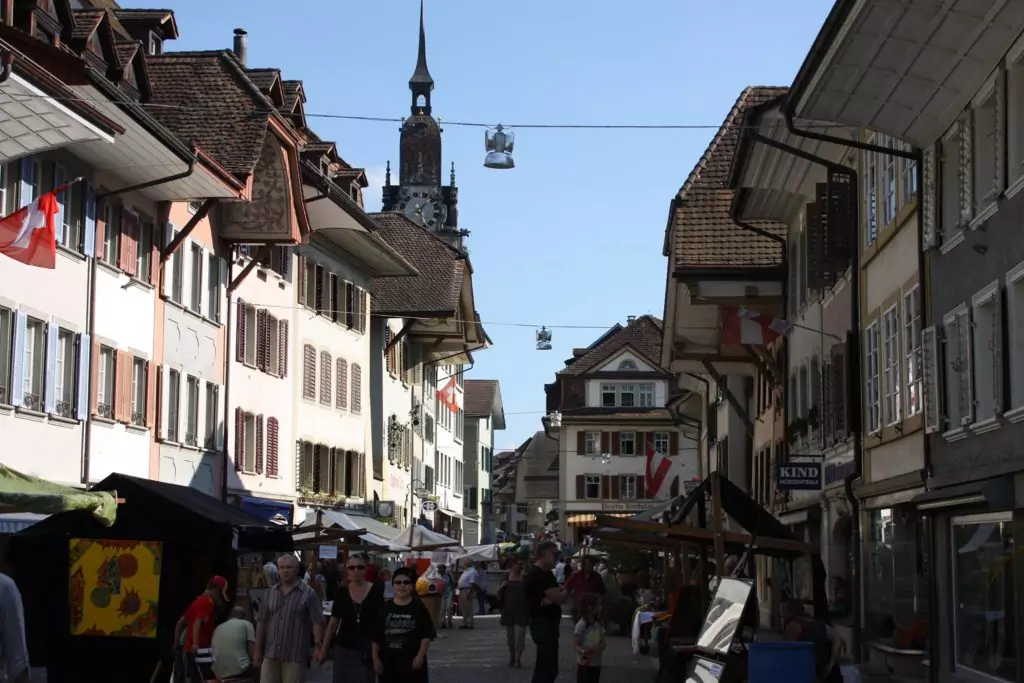 Zofingen in der Schweiz. Zwei Jahre lebte Silvia in der 11.000 Einwohner zählenden Kleinstadt.